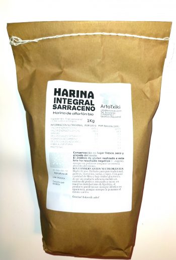 Harina integral de trigo sarraceno